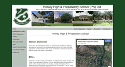 Desktop Screenshot of hhps.co.za