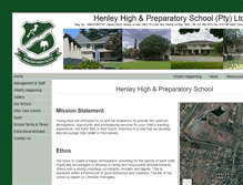 Tablet Screenshot of hhps.co.za